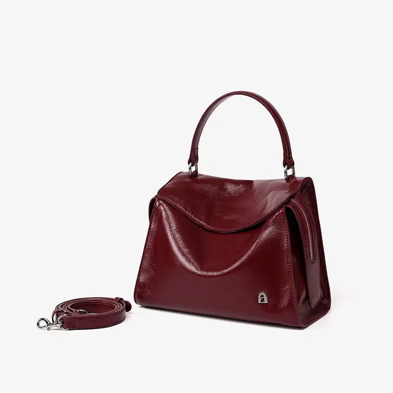 Trendora™ Sac à Main Élégance – Noir, Beige, Burgundy & Brown